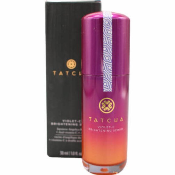 $56 Discount ✅TATCHA VIOLET C SET: Brightening Serum + Radiance Mask ✨NIB SEALED - Picture 11 of 15